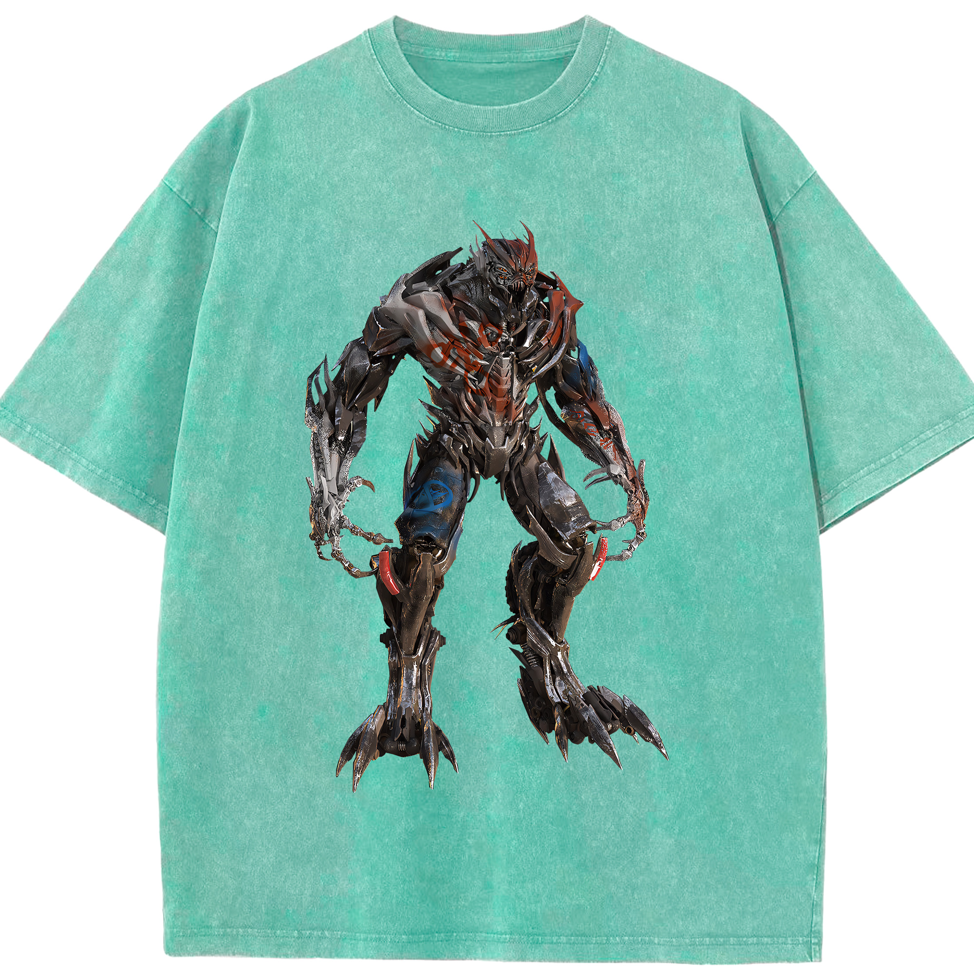 （画像用） Transformers トランスフォーマー 綿100% ヴィンテージ風 半袖Tシャツ（フロントプリント）